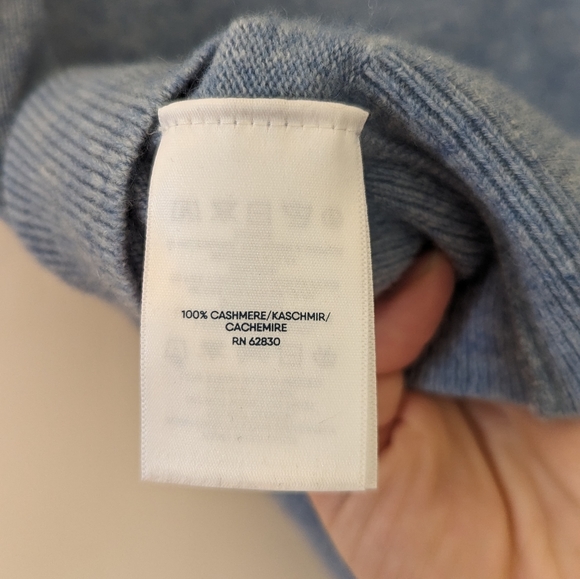 Lands End 100% Cashmere Sweater - Picture 8 of 8